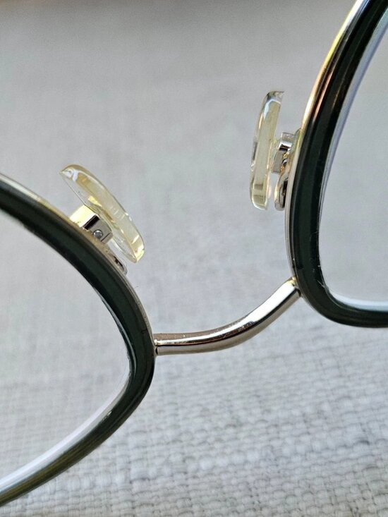 Longchamp Women Eyeglasses Frame Cat Eye Eyewear Gold/Green Tone VO2635